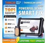 NUEVO THINKCAR THINKSCAN 689BT PRO 2026, Escáner OBD2 para Automóviles, Mapeo de Topología Pass-Thru J2534, Herramienta de Diagnóstico para Automóviles con 34 Funciones de Reinicio, CANFD DOIP THINKSC