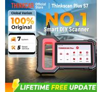 THINKCAR Thinkscan Plus S7 S6 S4 Obd2 Escáner Herramientas de diagnóstico de automóviles Escáner automotriz Herramienta de diagnóstico automático Lector de códigos 28 reinicios Thinkscan Plus S4