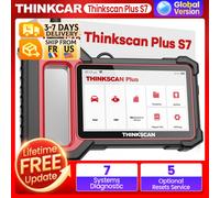 THINKCAR Thinkscan S7 S6 S4 OBD2 Escáner Herramientas de diagnóstico Automotivo OBD Escáner Auto Diagnóstico Código de herramientas Lector 28 Restablecimiento Thinkscan Plus S6