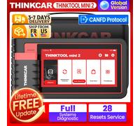 THINKCAR Thinktool Mini Mini 2 CANFD Herramienta de diagnóstico de automóviles Escáner OBD2 Diagnóstico automático de VIN Sistema completo 28 restablecimientos Lector de códigos gratuito THINKTOOL MIN