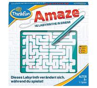 ThinkFun - 76320 - Amaze: un Laberinto cambiante. ¿Quién encontrará la Salida? Un Juego de Rompecabezas para niños y niñas de 8 años en adelante