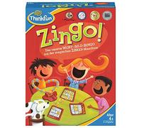 ThinkFun - 76351- Zingo! El Bingo rápido de Palabras e imágenes para niños a Partir de 4 años, para Aprender Las primeras Palabras con Zingo!, una lotería de Palabras (versión Alemana)