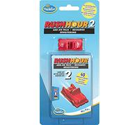 ThinkFun - 76451 - Rush Hour 2 - Ampliación para la Hora Original Rush Hour. Un complemento con nuevos desafíos para niños y niñas a Partir de 8 años., Rojo