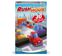 ThinkFun – Juego de lógica Rush Hour 76642, formato compacto, juego de viaje, desde 8 años