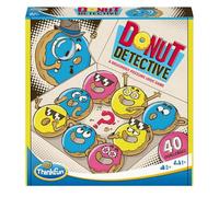 ThinkFun -76652 -Donut Detective - UN Juego de lógica deliciosamente complicado