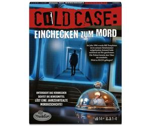 ThinkFun - 76677 - Caso frío: registrarse para el Asesinato. El Misterio de Asesinato en su Propia casa. ¿qué pasó? UN complicado Juego de Rompecabezas para individuos o Grupos, Recomendado a Partir