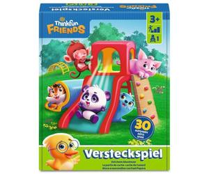 ThinkFun 76699 Hide and S l Juego de lógica para el Patio de recreo con Dani Duck y Sus Amigos! Juego de lógica para Mayores de 3 años