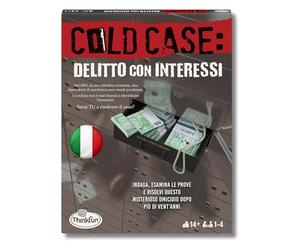ThinkFun - Caso frío 3: Crimen con Intereses | Juego de Lógica para Adultos | 1-4 Jugadores | A Partir de 14 años | Regalo Dia del Padre