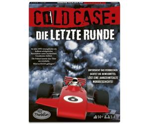 ThinkFun - Cold Case La Última Vuelta, Juego de Misterio, 14+ Años | Investiga un caso policial sin resolver, analiza las pruebas y descubre al culpable. Juego de misterio para 1-4 jugadores.