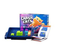 ThinkFun Crash Cats: el Juego de lógica súper Divertido con Resorte para niños a Partir de 8 años