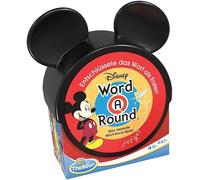 ThinkFun - Disney Word A Round, Juego de Mesa para Toda la Familia, 2+ Jugadores, Idea de Regalo para niños y Adolescentes a Partir de 10 años, edición en Italiano