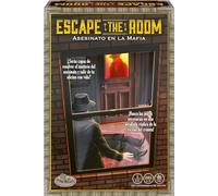 ThinkFun - Escape Room: Asesinato en la Mafia, Juego de logica, Juego de Mesa para Niños y Adultos, 1-3 Jugadores, Version Español