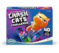 ThinkFun – Juego de rompecabezas Crash Cats Challenge – 40 desafíos – 8+ años