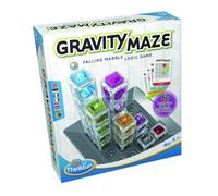 ThinkFun - Gravity Maze | Regalo Niño 8 Años | Juegos de Mesa Niños 8 Años o Más | Circuito Canicas | Marble Run Logica con 60 Desafios | Juegos Niños