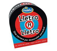 ThinkFun - Lletra a Lletra en Catalán, Juego de Cartas, Rompecabezas Educativo para Niños a Partir de los 10 años