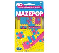 ThinkFun - Maze Pop, Juego de lógica Desde 8 años, desafío para Resolver | Juego de lógica Maze Pop con retos para resolver, para niños desde 8 años, paso a paso y para poner a prueba el razonamiento.