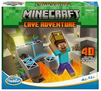 ThinkFun - Minecraft Cave Adventure | Juegos De Mesa Niños 8 Años O Más | +1 Jugador 1 Juego De Mesa para Toda La Familia | Regalos Originales | Regalo Niño 8 Años