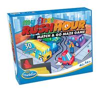 ThinkFun - My First Rush Hour®, Juego de lógica 3+, desafío para Resolver | Juego de lógica My first Rush Hour® con retos para resolver, para niños a partir de 3 años y durante un reto de razonamiento.