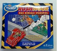 ThinkFun Rush Hour®: el Brillante Juego de Atascos. Juego de lógica de Thinkfun para niños y Adultos a Partir de 8 años. Incluye 10 tareas adicionales, edición Especial de Amazon