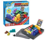 ThinkFun Rush Hour - Juego Lógico Tráfico Bloqueo Para Niños Y Familia 40+ Retos
