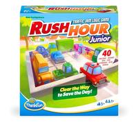 ThinkFun - Rush Hour Junior, Juegos de Mesa Niños 5 Años o más, Juegos de Lógica, 40 desafios, Regalo niño 5 años, Juegos de Mesa Familia, Versión en Español