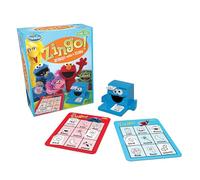 ThinkFun Sesame Street Zingo! Construye Habilidades lingüísticas con Todos Tus Personajes Favoritos de Plaza Sésamo. para Mayores de 4 años