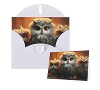 Thinking of You Cards - Tarjeta de agradecimiento de 15 x 10 cm con sobre, bonita tarjeta de felicitación para bebé, tarjetas en blanco para todas las ocasiones