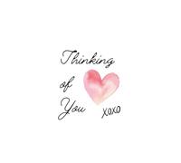 Thinking of You Journal: A romantic and heartfelt notebook for love, poetry, memories, and reflection