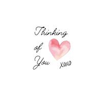 Thinking of You Journal: A romantic and heartfelt notebook for love, poetry, memories, and reflection