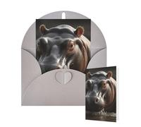 Thinking of You - Tarjetas de felicitación de cumpleaños con sobres, tarjetas en blanco para todas las ocasiones, tarjeta de agradecimiento para invitaciones de boda, Navidad, 10 x 15 cm