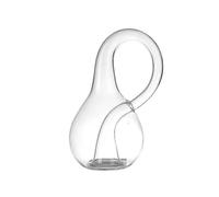 Thinking Space Klein Bottle Glass Transparent Bottle Creative Model Ornaments Filled with Insufficient Water