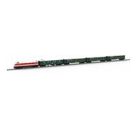 Thinkizen BR118 Juego de bloques de construcción dinámicos con diésel, carro de pasajeros y equipaje, tren de bloques de construcción de ferrocarril, juegos de tren eléctrico para adultos, 4696 piezas