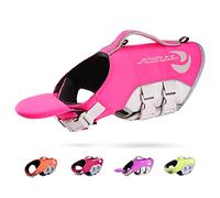 ThinkPet Chaleco Salvavidas para Perros Chaqueta Ligera Reflectante Chaleco Flotante Ajustable Chaqueta de Seguridad reflectora para Perros pequeños Medios Grandes