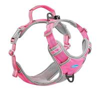 ThinkPet Reflectante Transpirable Suave Malla de Aire No Drag Cachorro Choke Overhead Ventilación Chaleco para Perros Pequeños y Medianos y Gatos