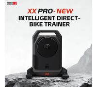 ThinkRider XXPRO-entrenador de bicicleta inteligente de accionamiento directo, máximo 2500W, entrenamiento en interiores, genera electricidad por solo rodillo de bicicleta Black