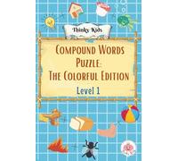 Thinky Kids Compound Words Puzzle : The Colorful Edition - Level 1