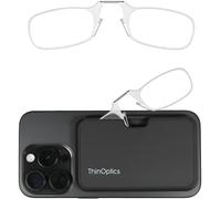ThinOptics Gafas de Lectura Ultrafinas con Estuche Pod +2.5 - Gafas sin Patillas, Compactas para Cartera o Móvil - Gafas de Lectura Portátiles Siempre Contigo - Ligeras y Resistentes