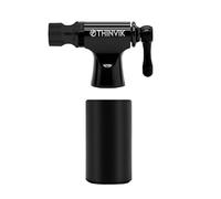 Thinvik Bomba infladora CO2 para Bicicletas Compatible con válvulas Presta y Schrader con Funda Aislante. Kit inflador portátil de CO2 para Bicicletas de Carretera y MTB - No Incluye Cartuchos de CO2
