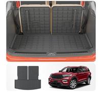 Thinzyou Tapete de carga compatible con Ford Explorer 2020-2025 2026, protector de cubierta trasera de asiento TPE para todo tipo de clima, accesorios Explorer 2025 (alfombrilla para maletero con
