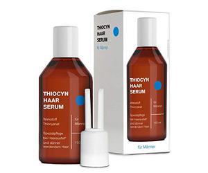 Thiocyn Hair Serum for Men - Special Care for Hair - MADE IN GERMANY - eficaz independientemente de la edad - fortalece las raíces del cabello - (1 botella) 150 ml