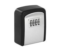 THIRARD - Caja de llaves de combinación, 4 dígitos, acero con asa, negro