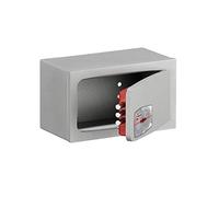 THIRARD - Caja Fuerte Empotrable o para Colocar - Seguridad con Llave - Acero - Uso Doméstico - 3 Pernos Ø10 mm - 4 kilos - 130 x 220 x 120 mm - Gris - 2.5 L