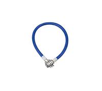 THIRARD - Candado con combinación de cable de acero, sistema de cierre con código de PVC, para bicicleta, seguridad nivel 2, longitud 0,50 m, diámetro 5 mm, color negro