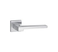 Thirard - Cerradura de Superficie Vertical de Doble Entrada con Manija para Puerta Principal - Izquierda - Eje 45 mm - 75 x 130 mm - Negro - Caja y Contrachapado de Acero - Mecanismo de 2 Vueltas