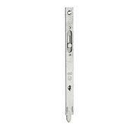 THIRARD - Cerrojo a Inglete para Ventana - Acero Zincado - Pestillo Redondo Deslizante 200 mm - Seguridad Doméstica - Instalación Fácil - Para Puertas y Ventanas - Gris