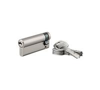 THIRARD - Cilindro de Seguridad Perfil Europeo - Triángulo Externo 14 - Latón - Alta Seguridad - Anti-Arranque, Anti-Taladro, Anti-Ganzuado - Pletina Orientable - 60 x 10 mm - 5 Llaves Reversibles