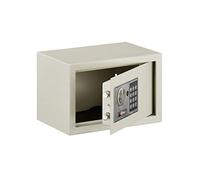 THIRARD - Cofre de Seguridad de Sobreponer - Cierre Electrónico con Código - Acero - Uso Doméstico - Código Modificable 3 a 8 Dígitos - 2 Pernos de Ø16 mm - 200 x 310 x 250 mm - Gris - 9 L