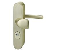 THIRARD - Juego de asas de seguridad para puerta de entrada, soporte y aleta, entre eje 216 mm, color F2