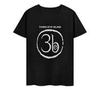 Third-Eye-Blind-American-Rock-Band-T-Shirt-Heavy-Weight-t-Shirts-for-Men-Mens Black Black