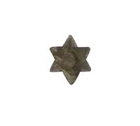THIRD EYE CRYSTALS Merkaba Star Crystal Decor Smokey Quartz Buena Suerte Cristal Reiki Piedra Chakra Cristal Religioso Regalos de Piedras Colección Indios Artesanía Coleccionables para Mujer